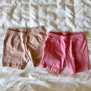 Pink Toddler Bike Shorts